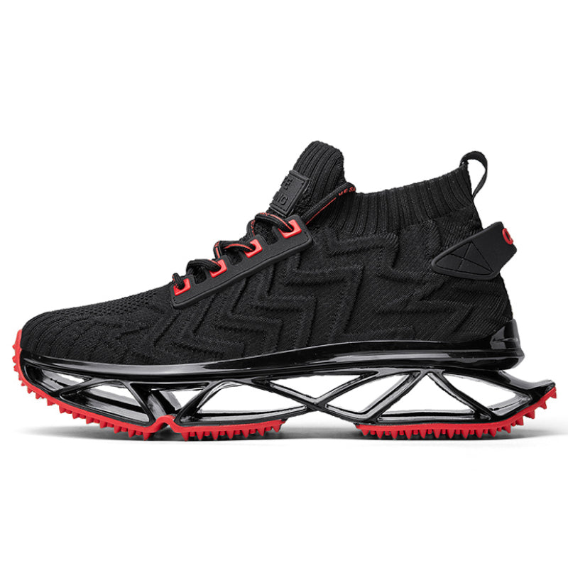 ARCHER 'Stealth Flux' X9X Sneakers in Carbon Black