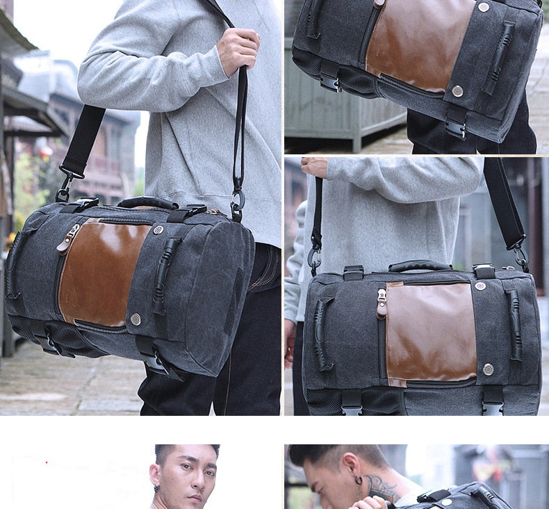 Modern Luxury Travel Backpack/Shoulder Bag