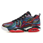 Retro Artwork Sneakers in Colourful