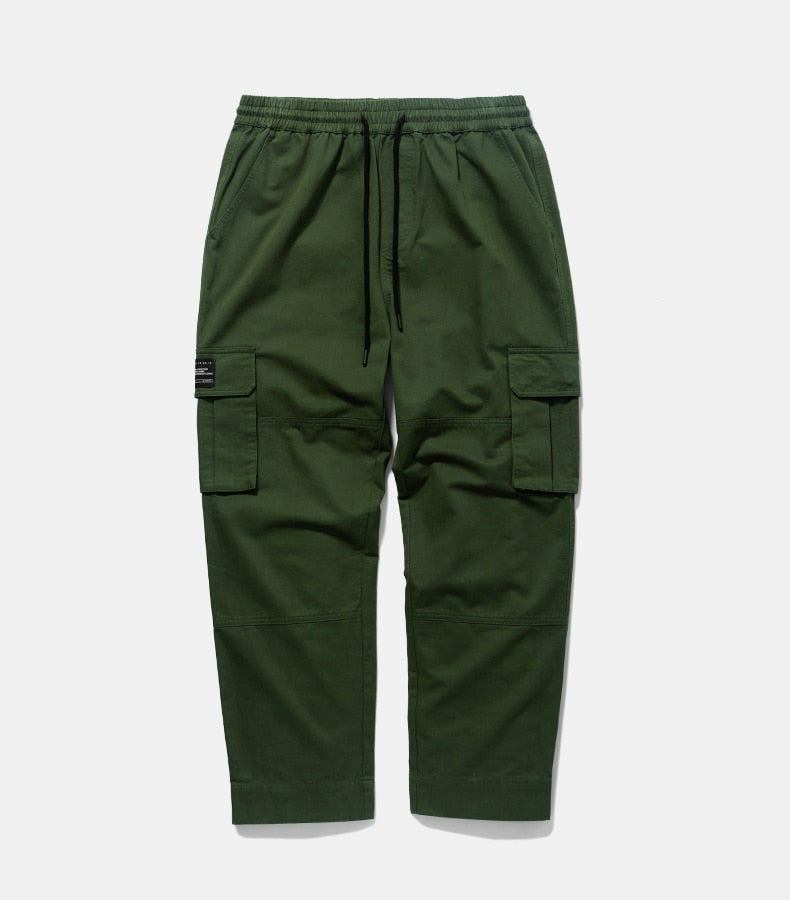 W7567 Ankle Strap Cargo Pants