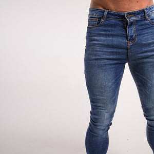3705 Dark Blue Skinny Stretch Jeans