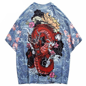 Fire Dragon Harajuku T-Shirt