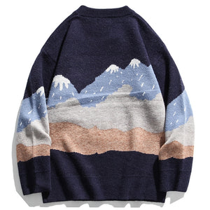 Mountain Bear Oversized Sweater