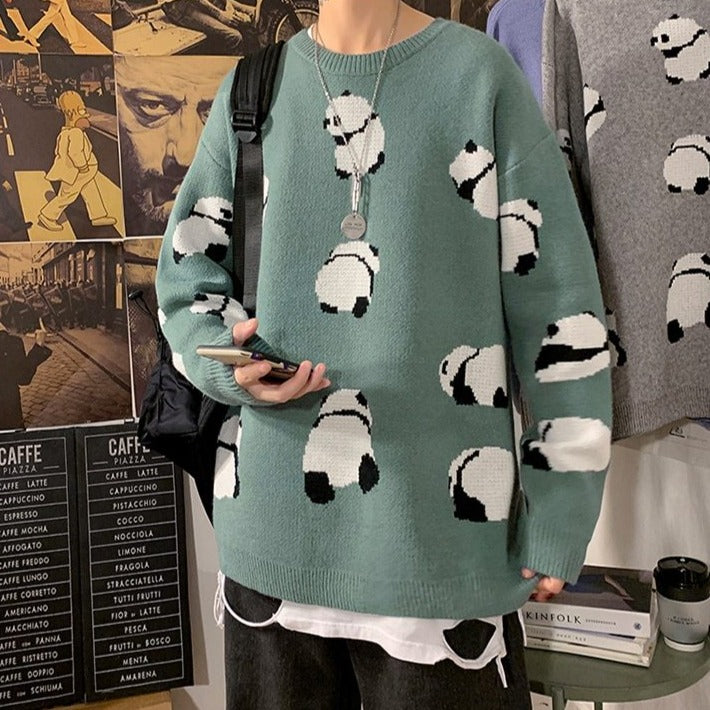 Panda Oversized Sweater