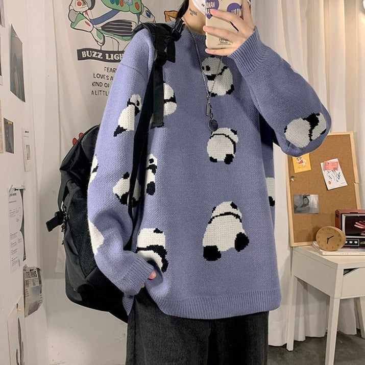 Panda Oversized Sweater