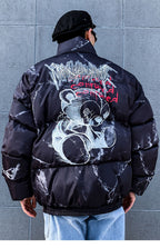 MLB 'Confused' Oversized Puffer Jacket