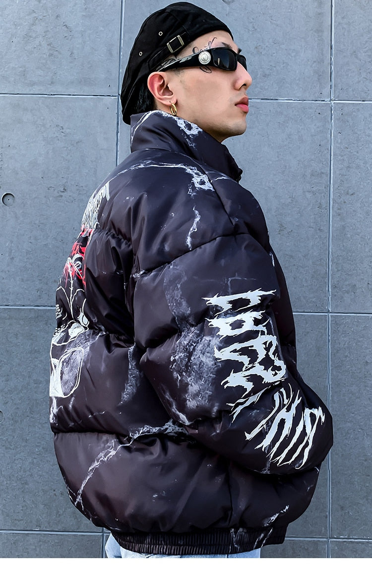 MLB 'Confused' Oversized Puffer Jacket