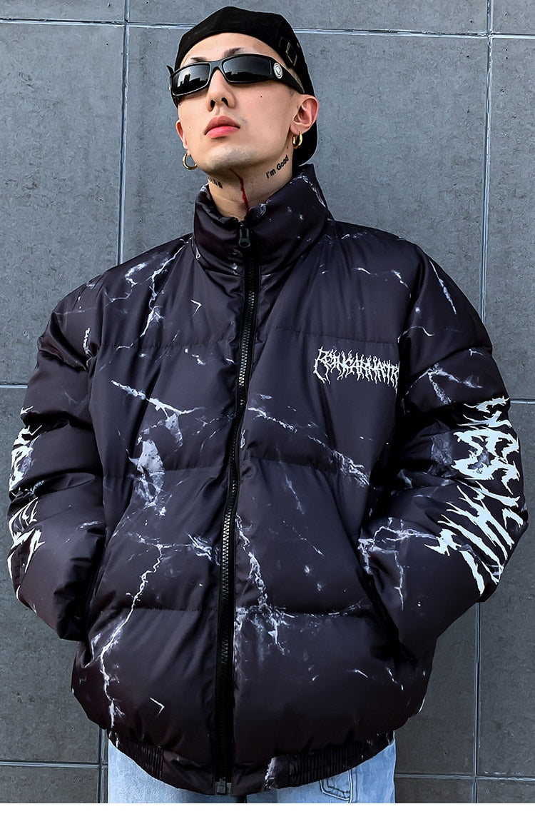 MLB 'Confused' Oversized Puffer Jacket
