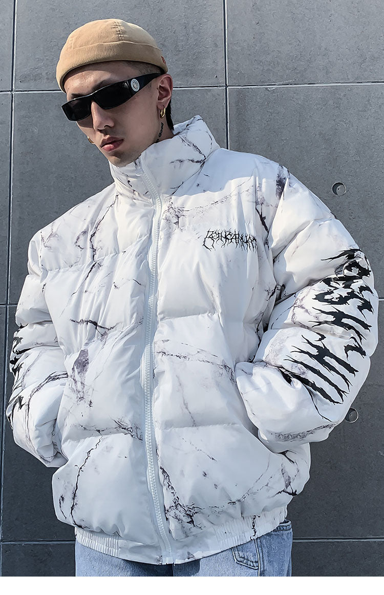 MLB 'Confused' Oversized Puffer Jacket