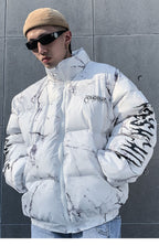 MLB 'Confused' Oversized Puffer Jacket
