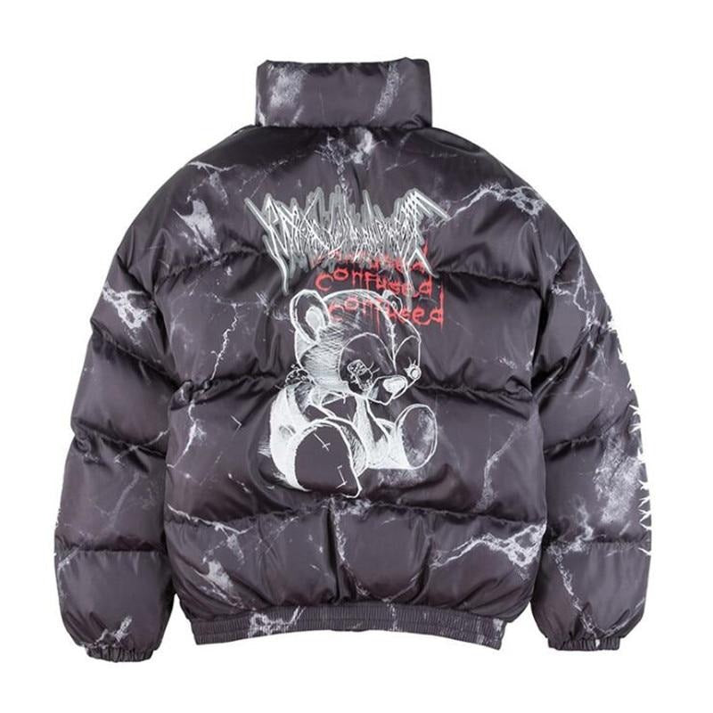 MLB 'Confused' Oversized Puffer Jacket