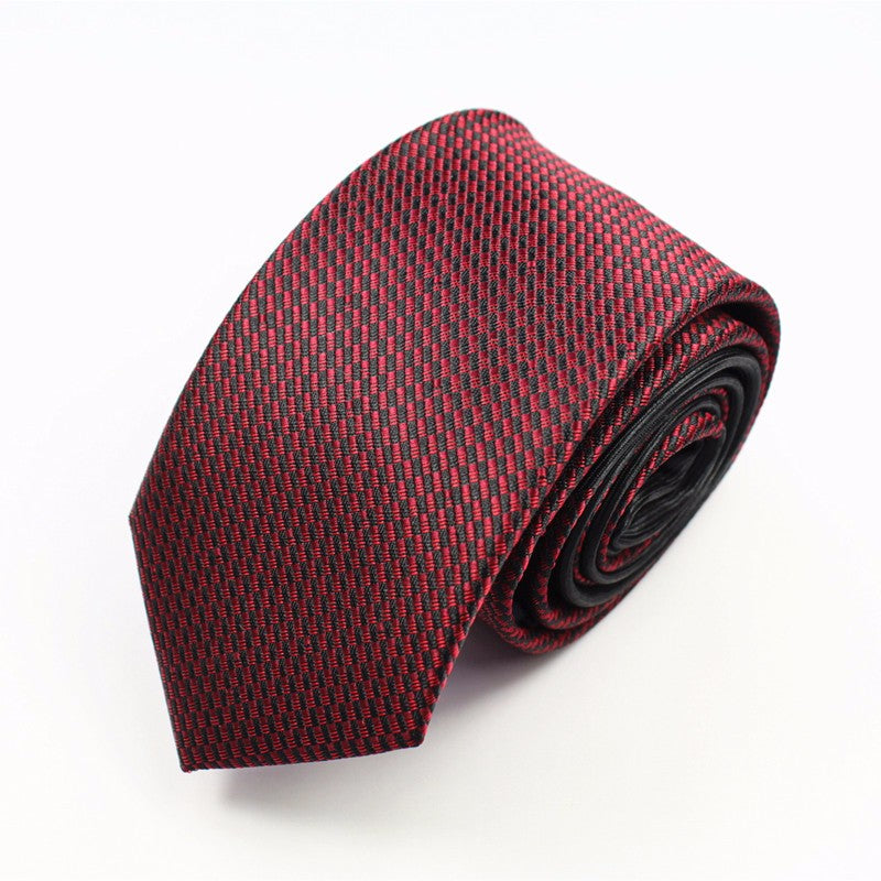 Luxury Silk Floral Skinny Ties - 15 Colors