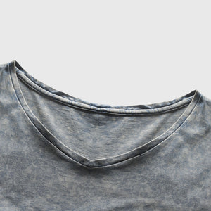 Vintage Slim Fit V Neck Washed T-Shirt - 3 Colors
