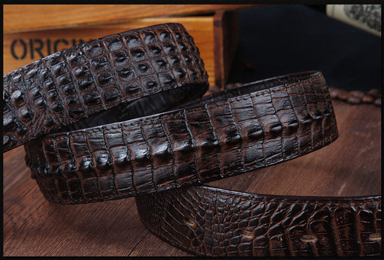 Luxury Buckle Leather Belt