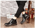 Luxury British Chelsea Leather Boots
