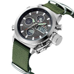 Luxury Military Chronograph Watch - Nylon Strap