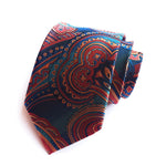 Luxury Paisley Woven Silk Ties - 8 Designs