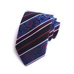 Luxury Paisley Woven Silk Ties - 8 Designs