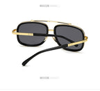 Square Pilot Mirrored Sunglasses