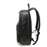 Black Luxury Leather Backpack