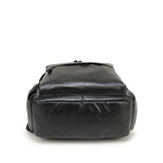 Black Luxury Leather Backpack