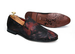 Luxury Hand-Painted Leather Italian Loafers - 2 Colors