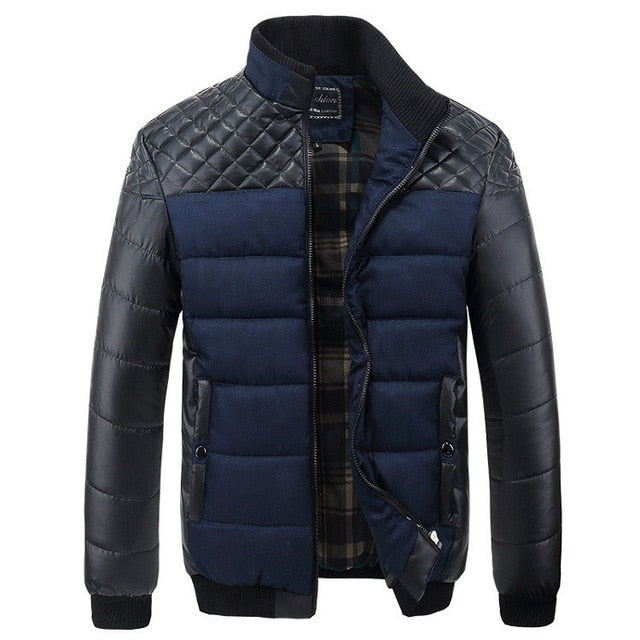 Premium Puffer Down Jacket in Blue