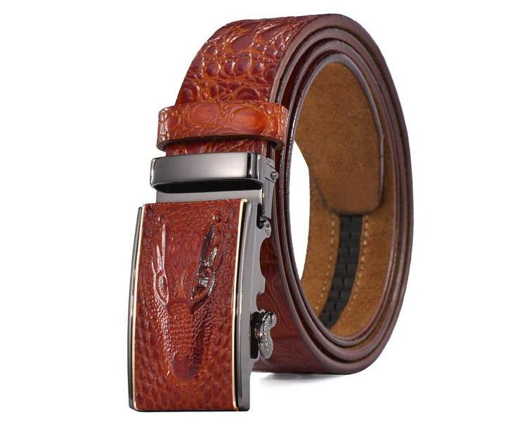 Luxury Leather Buckle Belt