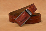 Luxury Leather Buckle Belt
