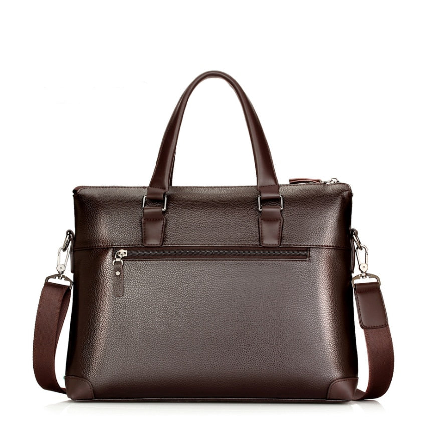 Luxury Leather Business Briefcase & Wallet - 3 Colors