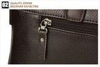 Luxury Leather Business Briefcase & Wallet - 3 Colors