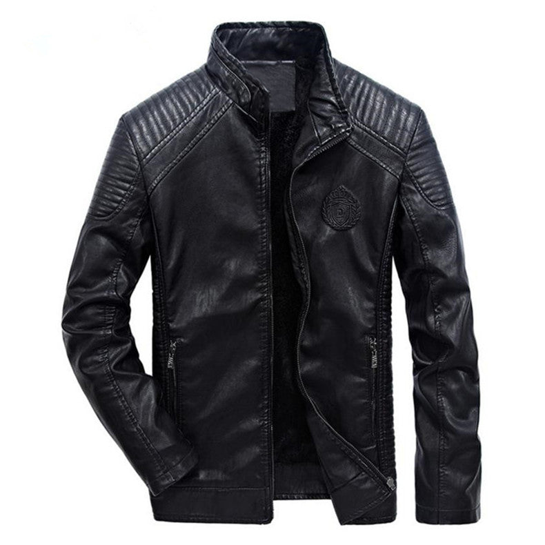 Premium Slim Leather Biker Jacket