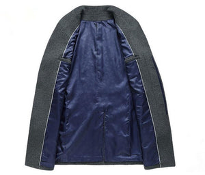 Luxury Wool Slim Fit Winter Coat - 4 Colors