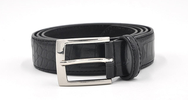 Luxury Pattern Leather Belt