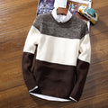 Premium Ribbed Sweater in Brown