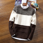 Premium Ribbed Sweater in Brown