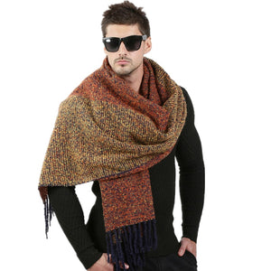 Premium Winter Knitted Wool Scarf - 6 Colors