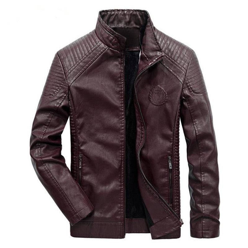 Premium Slim Leather Biker Jacket
