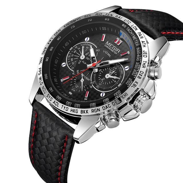 Classic Chrono Watch in Black