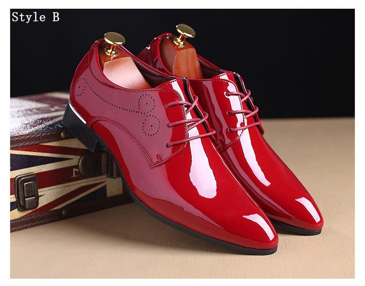 Modern Patent Leather Dress Shoes