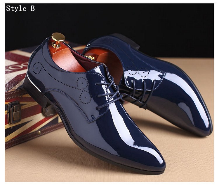 Modern Patent Leather Dress Shoes