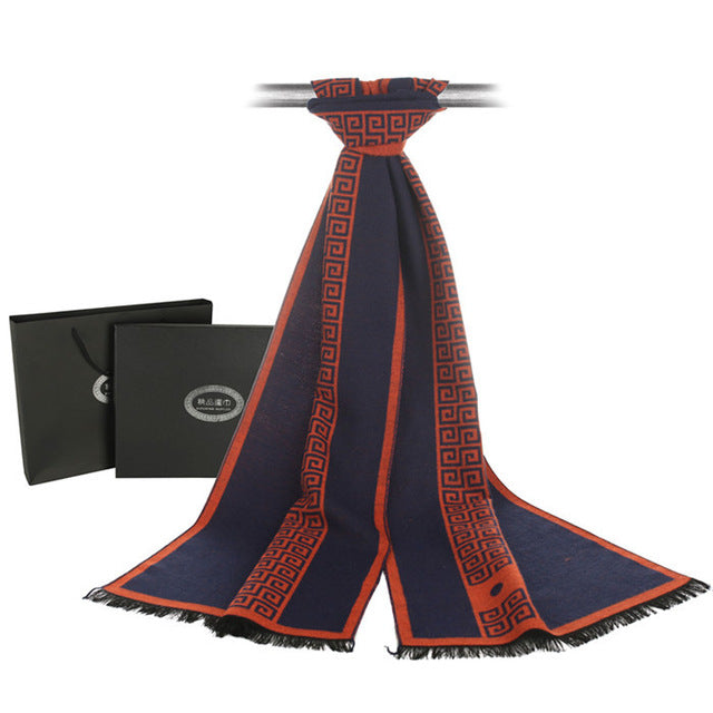 Luxury Silk/Cashmere Scarf - 4 Colors