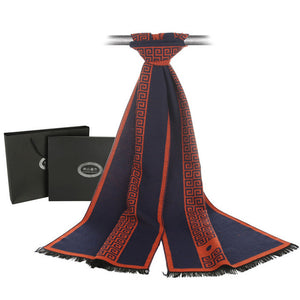 Luxury Silk/Cashmere Scarf - 4 Colors