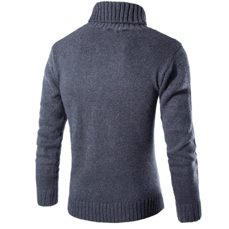 Premium Turtle Neck Cotton Sweater