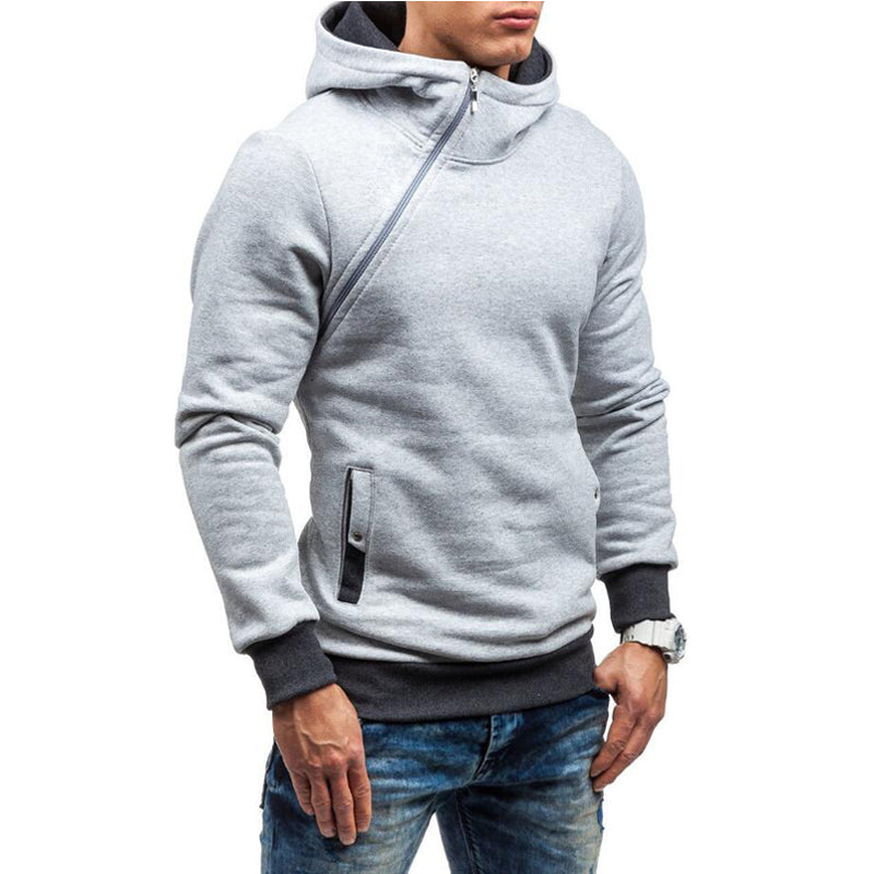 Premium Cross Zip Hoodie - 5 Colors