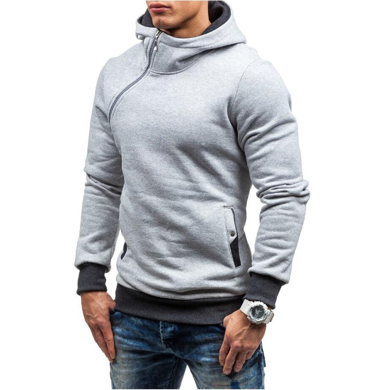 Premium Cross Zip Hoodie - 5 Colors
