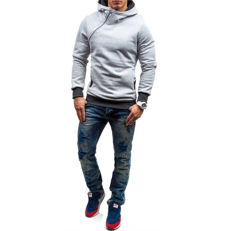 Premium Cross Zip Hoodie - 5 Colors