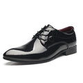 Modern Patent Leather Dress Shoes in Black