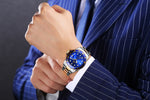 Luxury Silver/Gold/Dual Tone Automatic Stainless Steel Watch