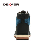 Premium Leather Fur Lined Ankle Boots - 3 Colors